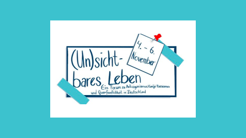 Forum „(Un)sichtbares Leben“ – 4. bis 6. November 2022