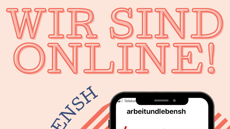 Neu bei Insta: Politische Bildung von NDC bzw. Arbeit und Leben Schleswig-Holstein