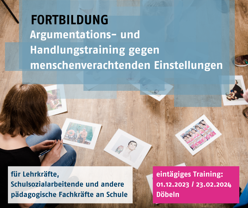 Bilder auf dem Boden werden von Menschen angeschaut