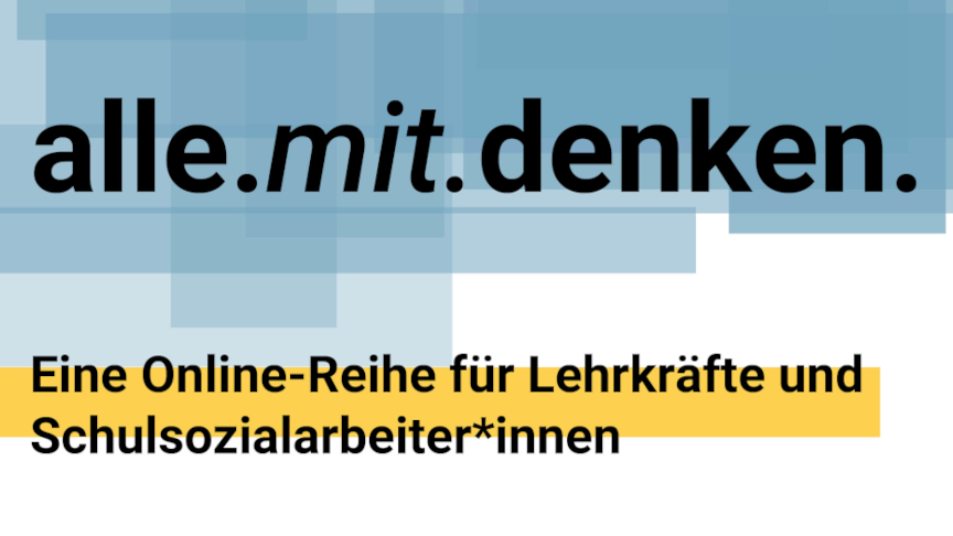 Alle.mit.denken.Eine Online-Veranstaltungs­reihe des NDC Sachsen