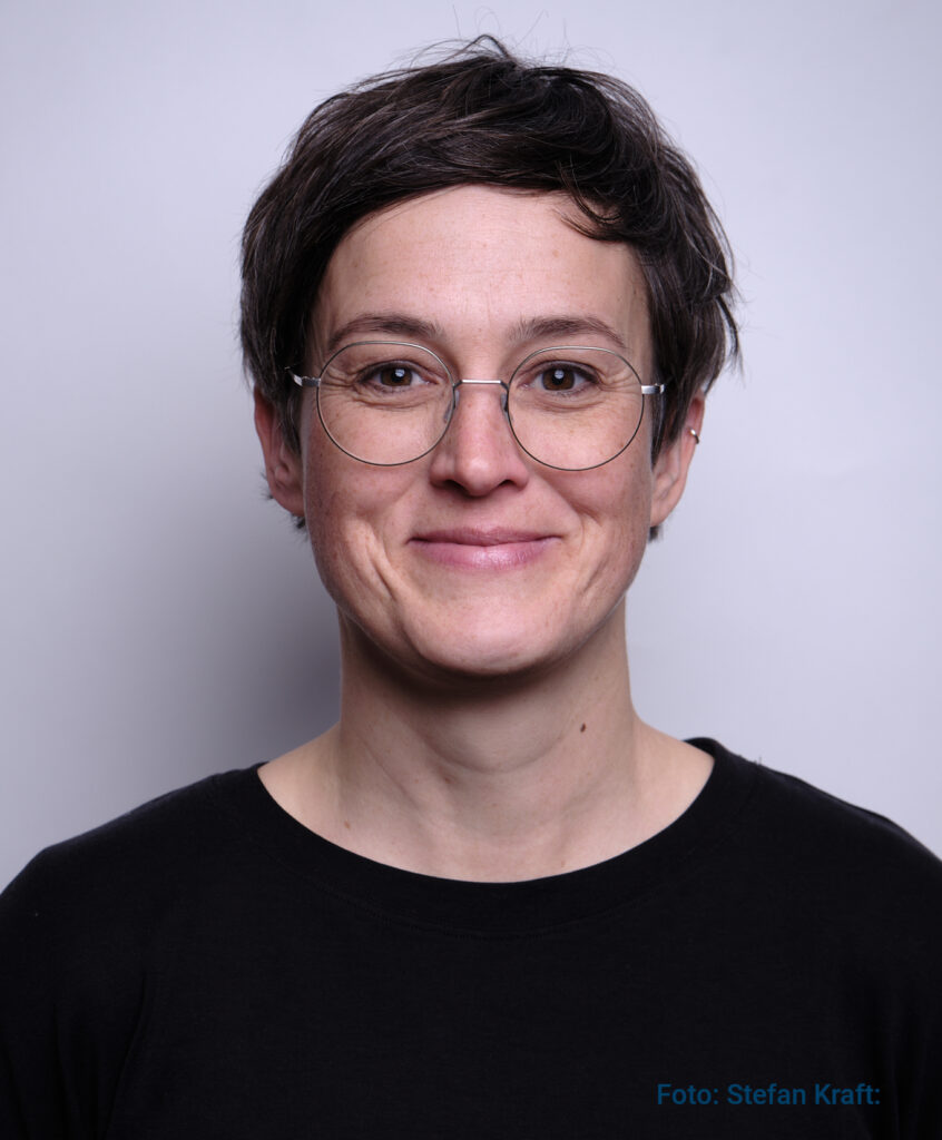Ein Portraitfoto der sächsischen NDC-Geschäftsführerin Nina Gbur