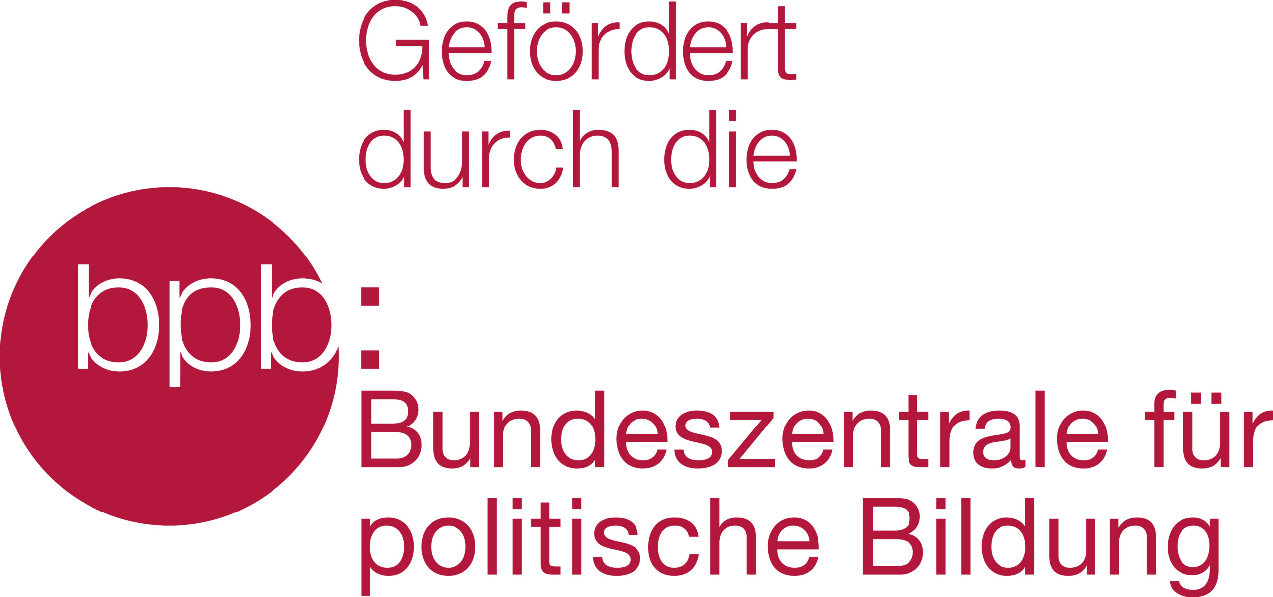 Förderlogo der bpb