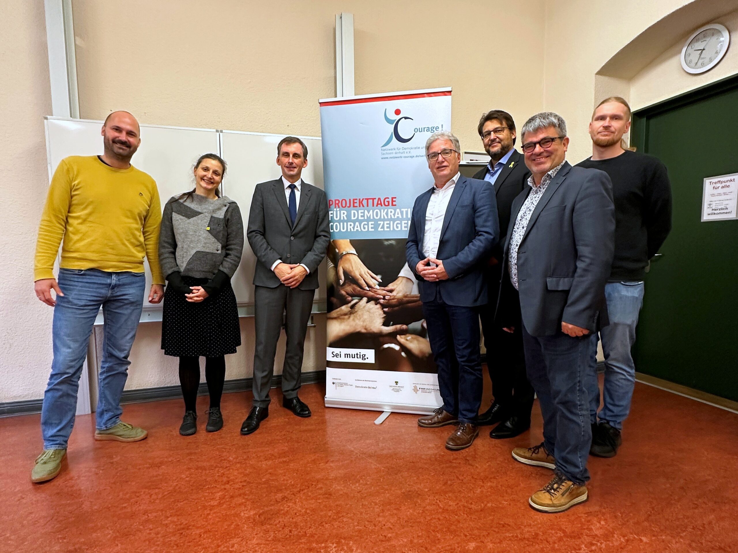Anwesende beim Besuch eines Projekttags O in Magdeburg am 13.10.2025