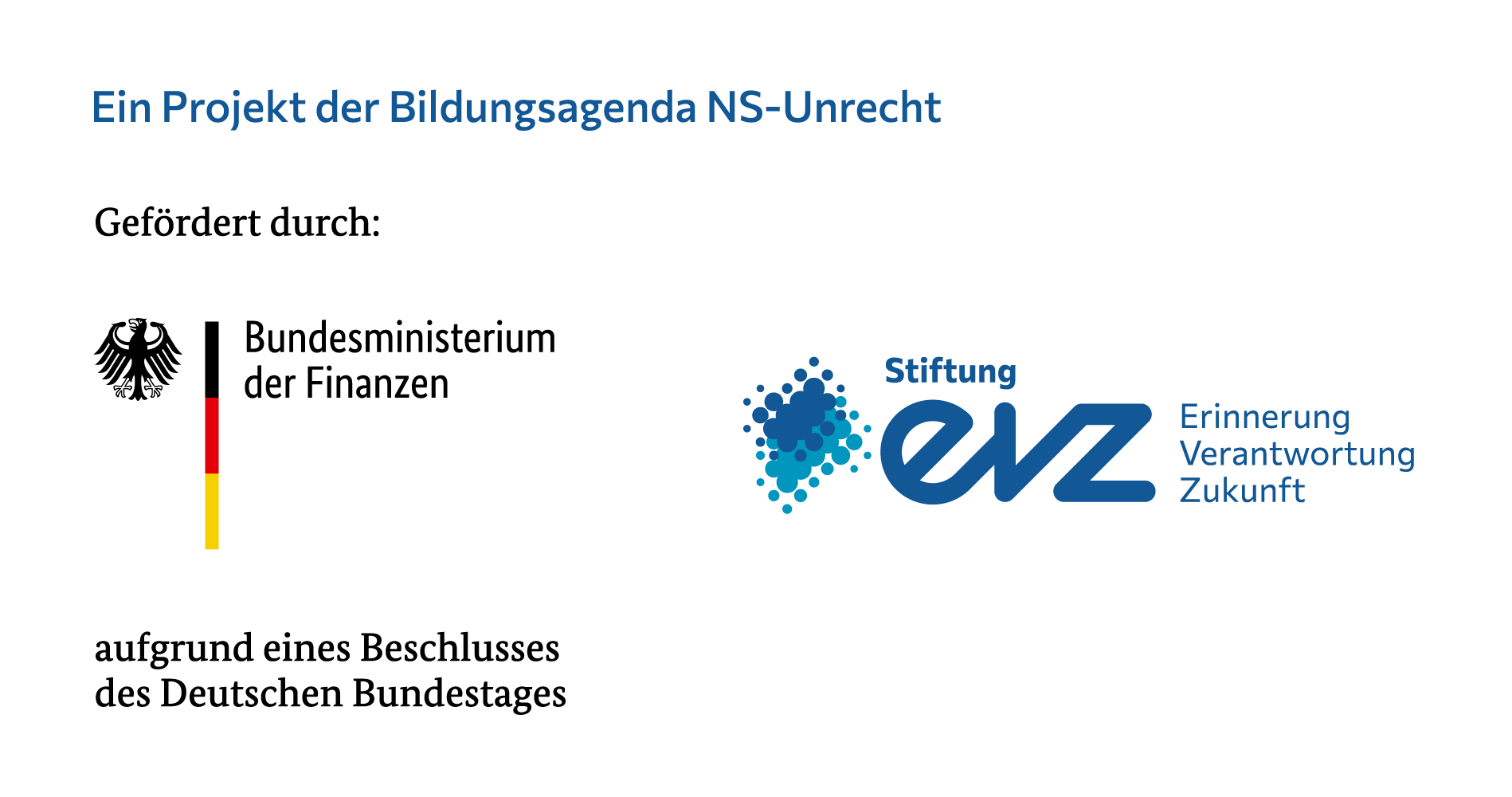 Logoleiste Stiftung EVZ