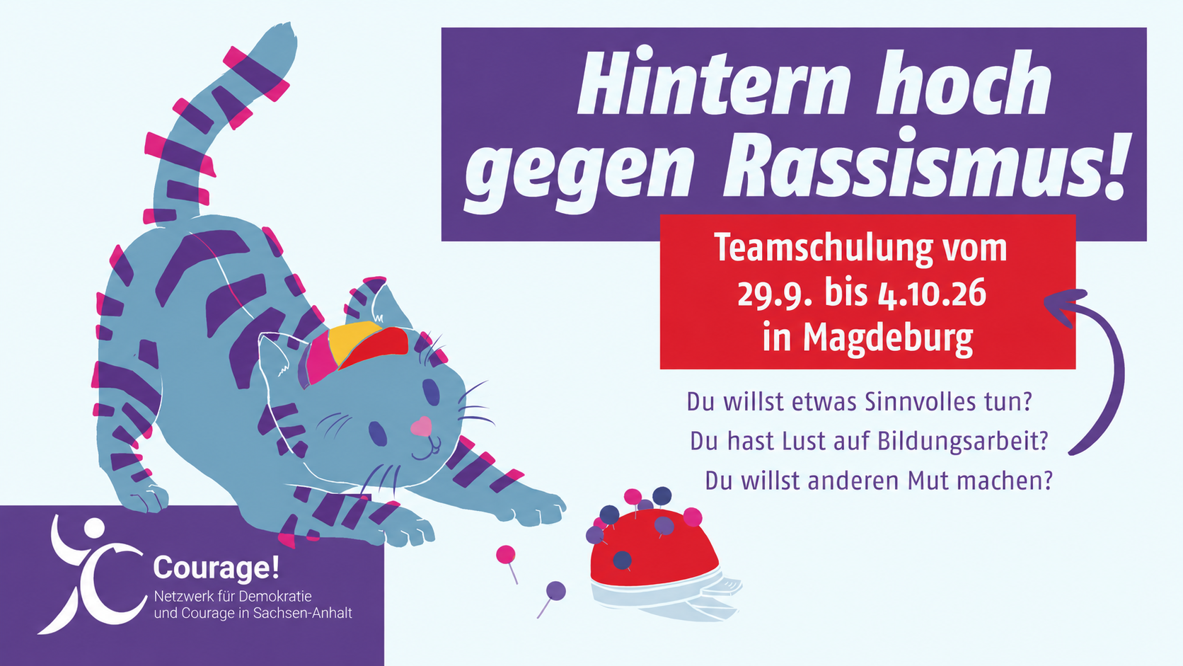 Ausschnitt Flyer Teamschulung ABC in Sachsen-Anhalt 2026